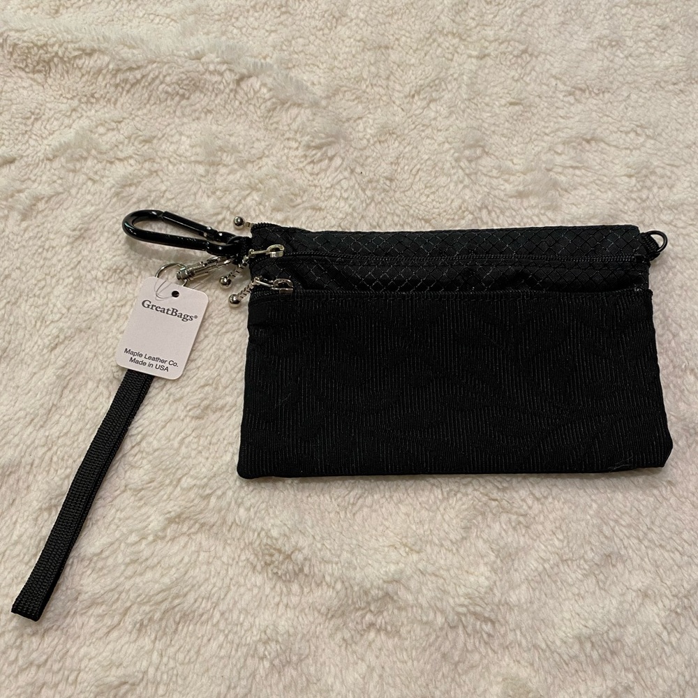 GreatBags NWT 49R 3 Zipper Organizer